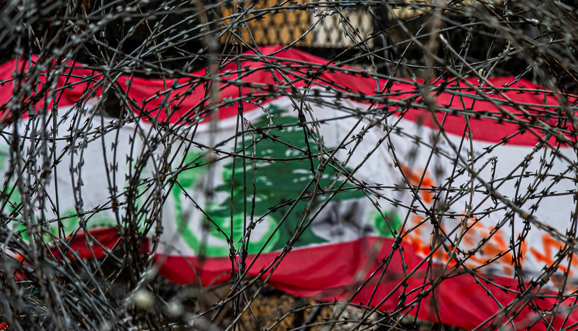 العلم اللبناني (تصوير نبيل اسماعيل)
