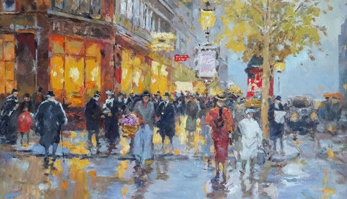 المطرُ كأنَّهُ اكتشفَ الأرضَ الآن