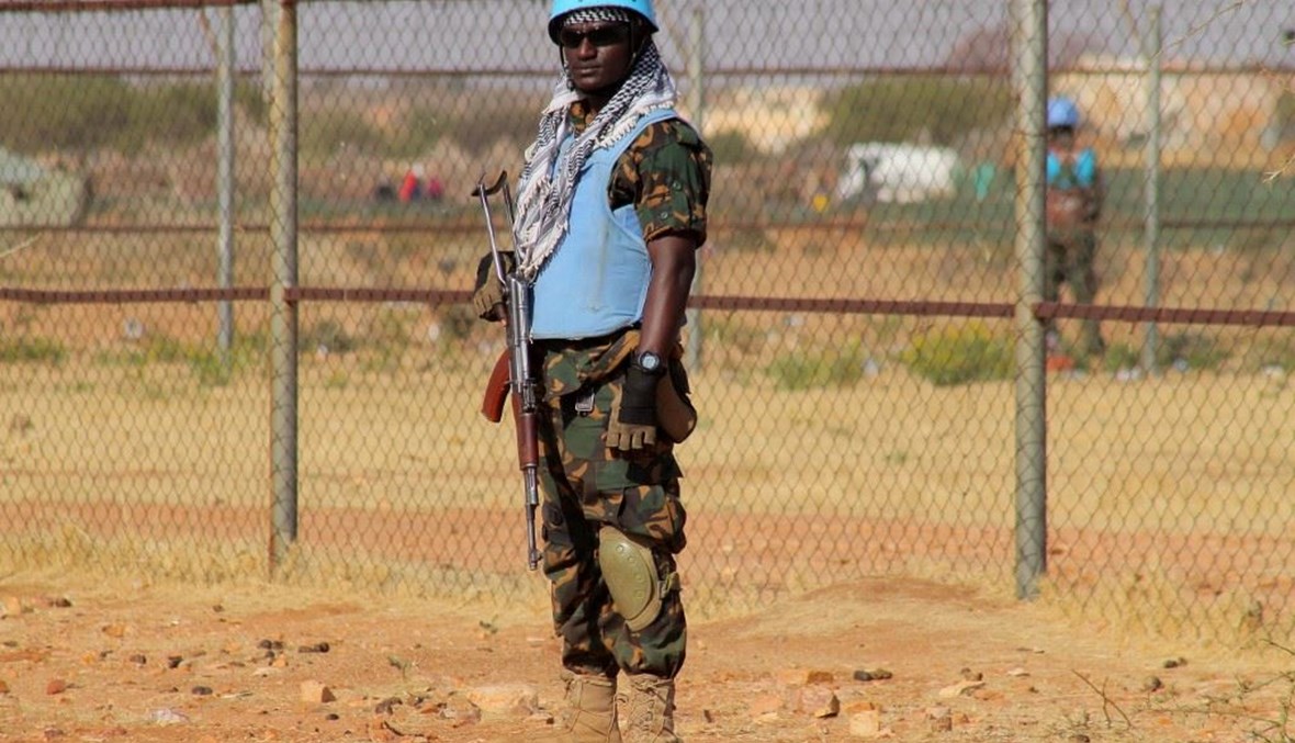 قوات لحفظ السام في السودان (أ ف ب).