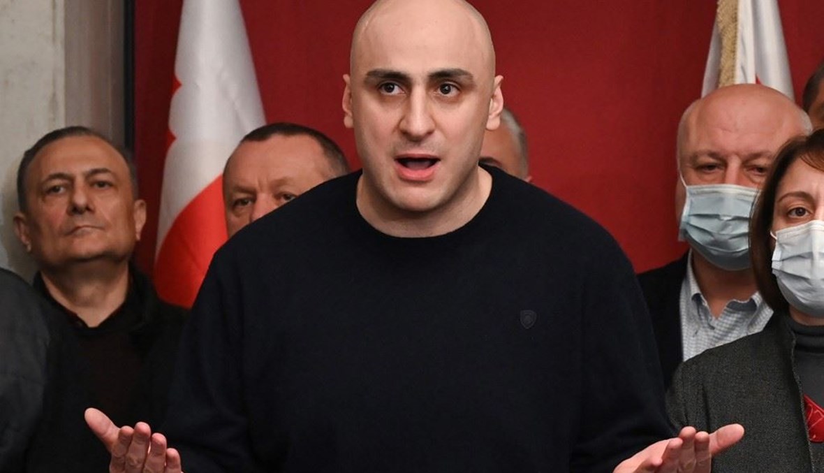 زعيم للمعارضة في جورجيا (أ ف ب).