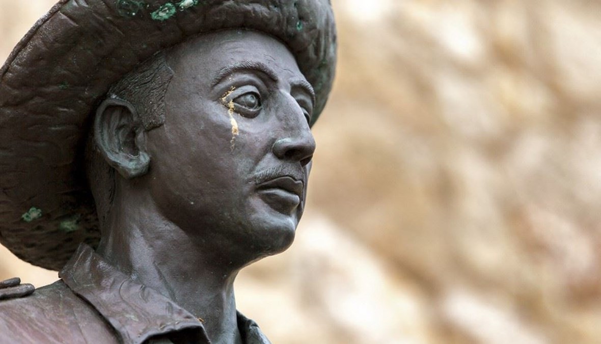 تمثال للديكتاتور الإسباني السابق فرانثيسكو فرانكو.