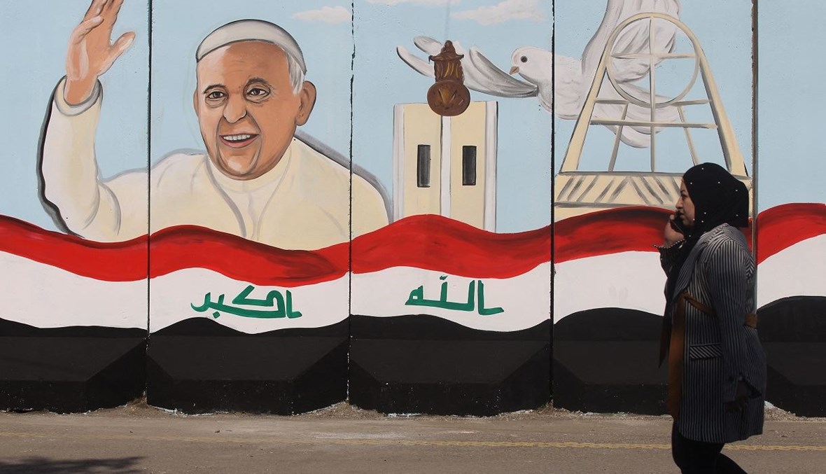 البابا فرنسيس يؤكد أنه سيزور العراق رغم الهجمات الصاروخية (تعبيرية -أ ف ب).