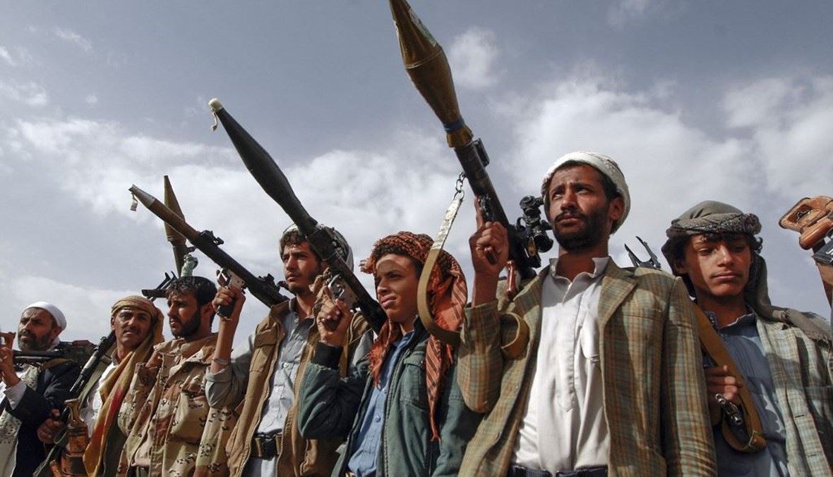عناصر تابعة للحوثيين في اليمن (ا ف ب)