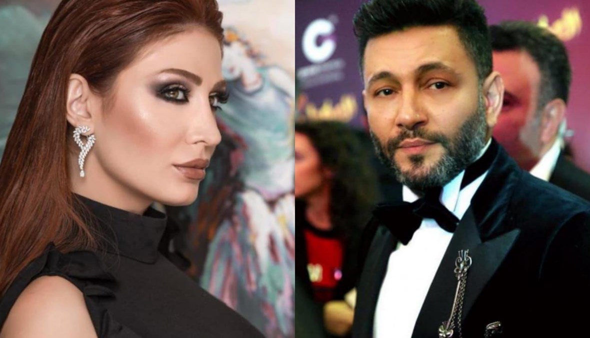 "نسونجي بالحلال"... هبة نور بفستان الزفاف مع زياد برجي على اليخت