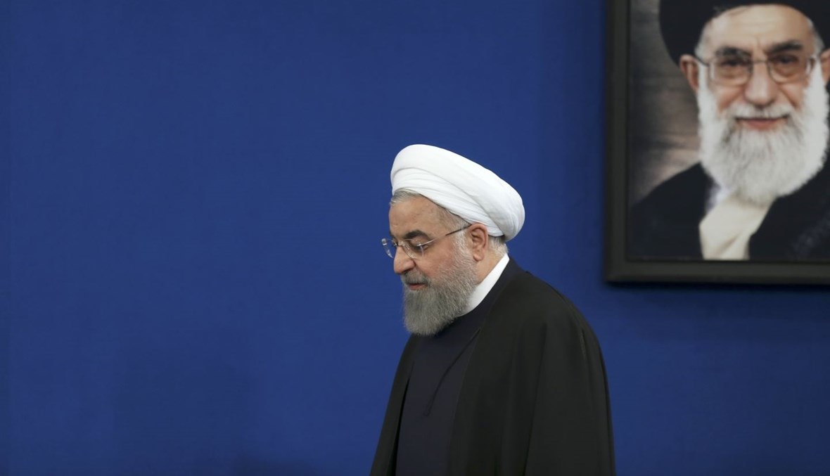 الرئيس الإيراني حسن روحاني - "أ ب".