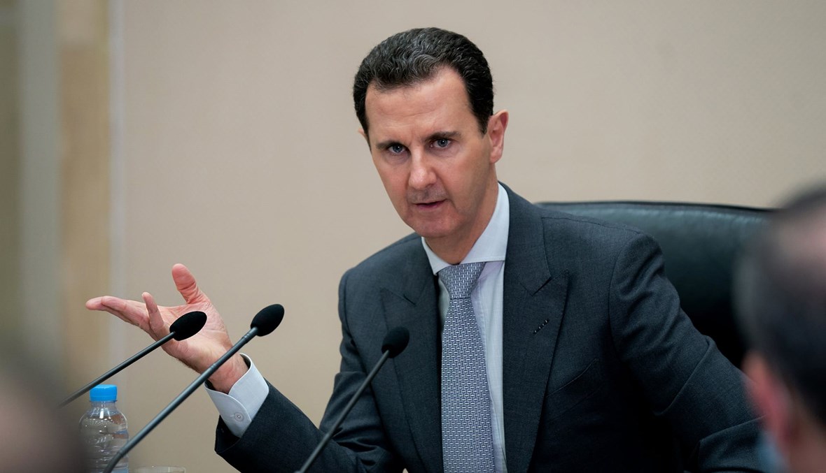 بشار الاسد (17 شباط 2021، الصورة من صفحة رئاسة الجمهورية السورية في الفايسبوك). 