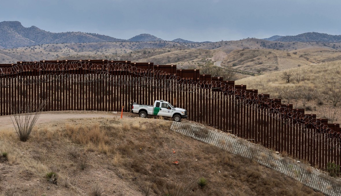 الحدود بين الأميركية المكسيكية (أ ف ب).