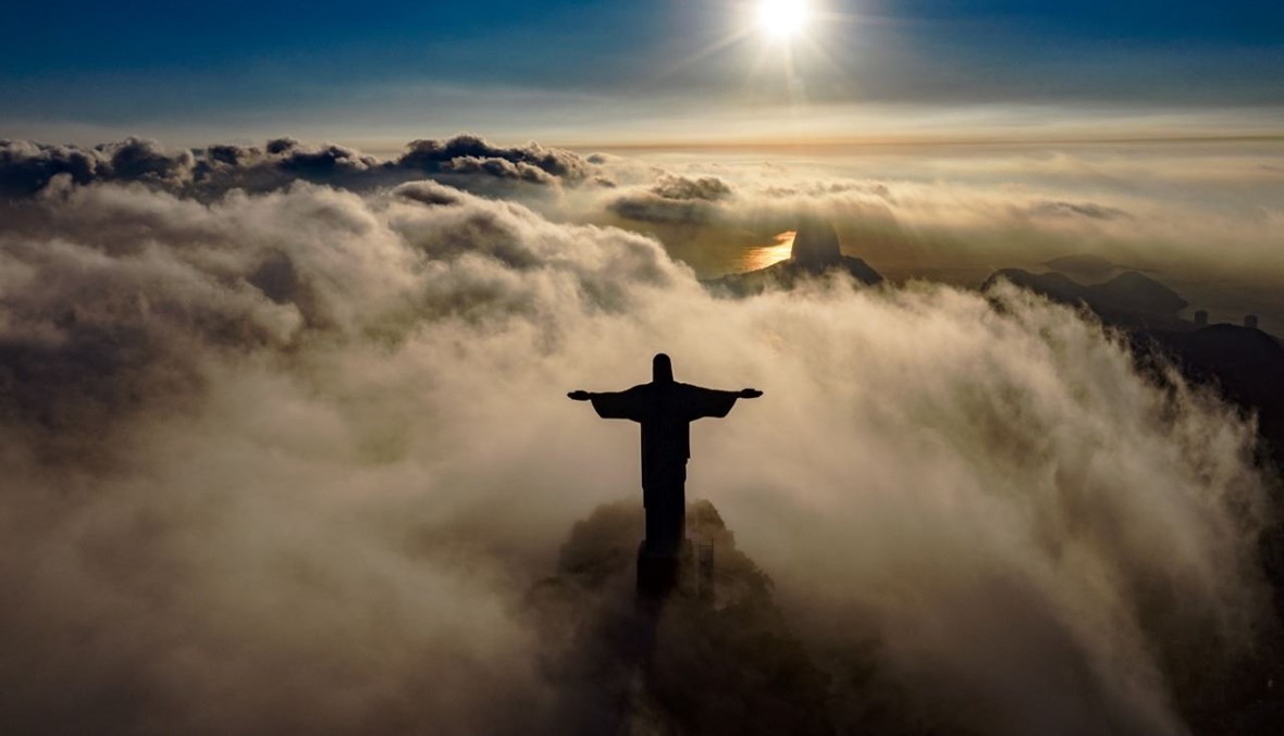 تمثال المسيح في البرازيل (تعبيرية- "أ ف ب").
