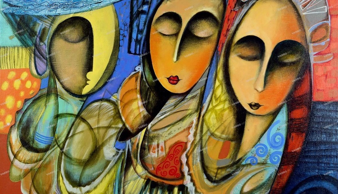 لوحة لروميو أفاغيان.