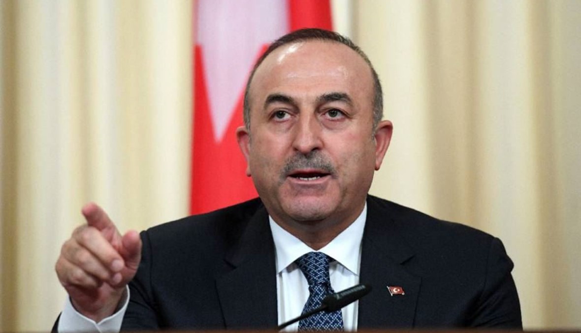 وزير الخارجية التركي مولود جاويش أوغلو (أ ف ب).