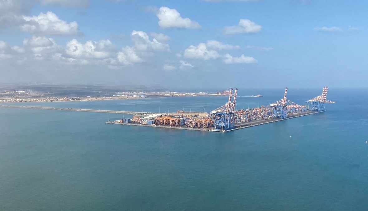 ميناء جيبوتي (1 شباط 2021، أ ف ب). 