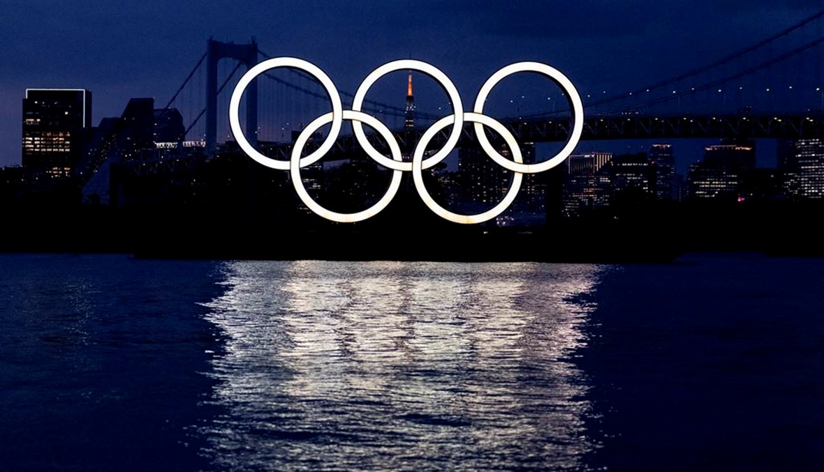 شعار الأولمبية (أ ف ب).