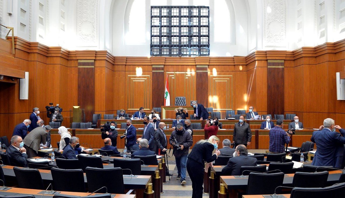 انعقاد جلسة مشتركة للجان النيابية في مجلس النواب (حسام شبارو).