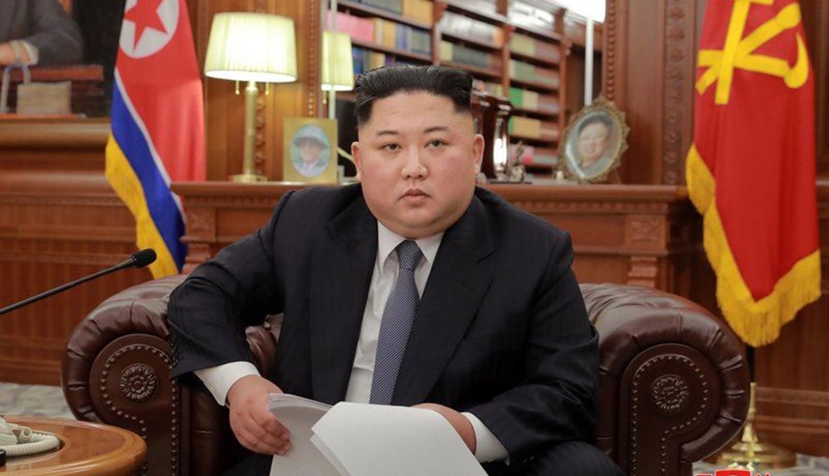 الزعيم الكوري الشمالي كيم جونغ أون - "أ ب" عن وكالة الأنباء الكورية الشمالية 