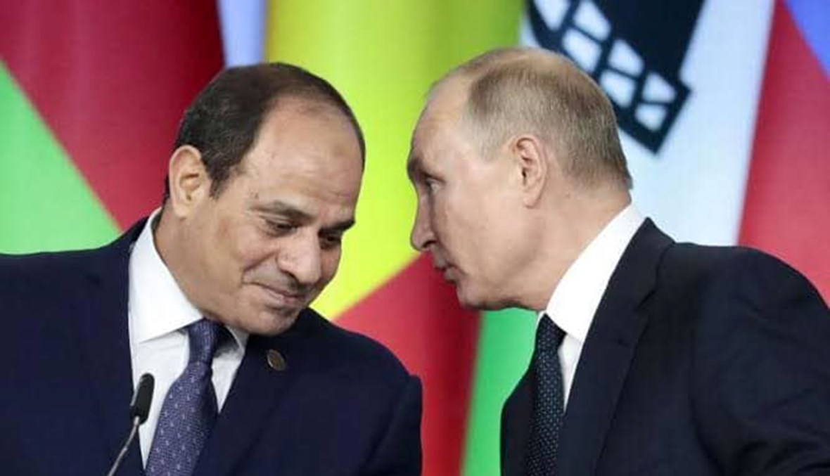 بوتين والسيسي (صفحة المتحدث الرسمي باسم الرئاسة المصرية في الفايسبوك). 