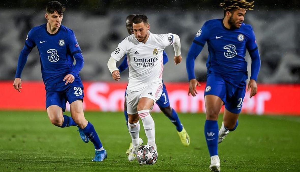 تعادل ايجابي في نصف نهائي الأبطال بين ريال مدريد وتشيلسي