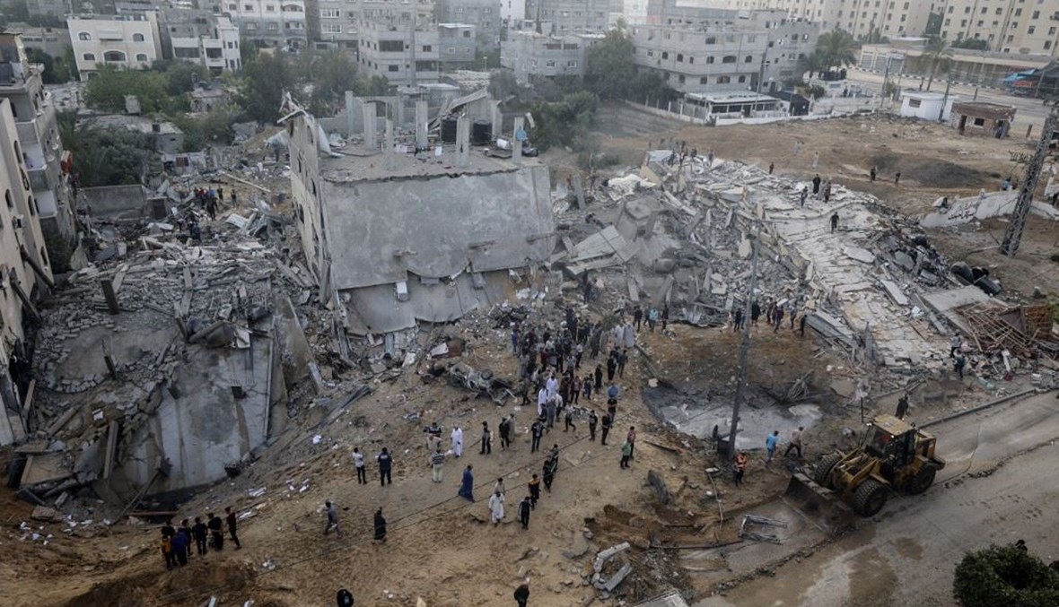 الدمار في غزة (ا ف ب)