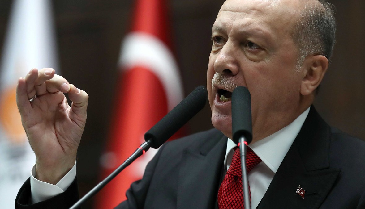 الرئيس التركي رجب طيّب إردوغان ("أ ف ب").