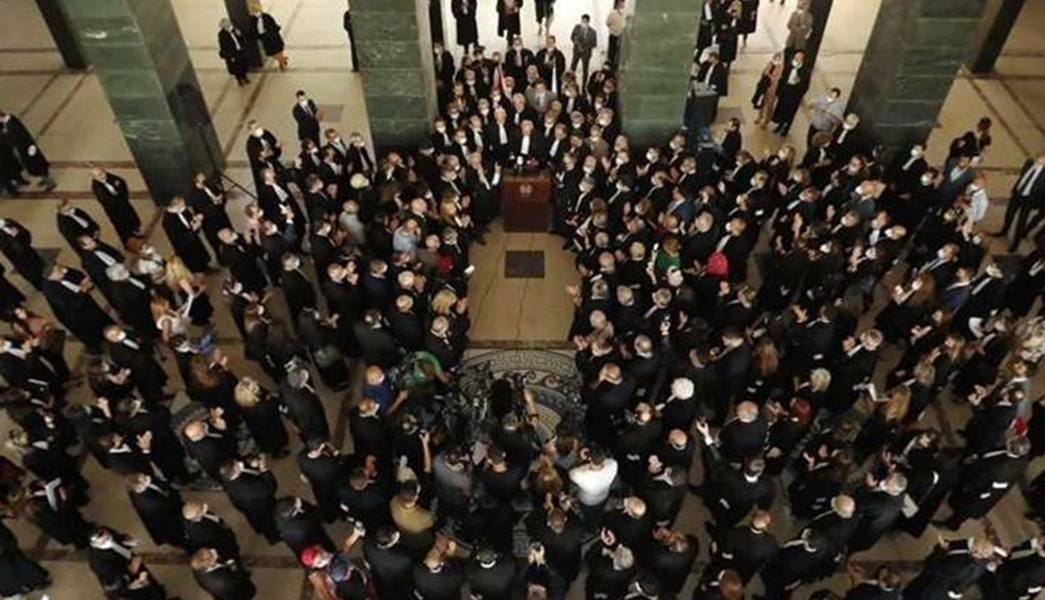 خلف يعلن انتفاضة المحامين الكبرى