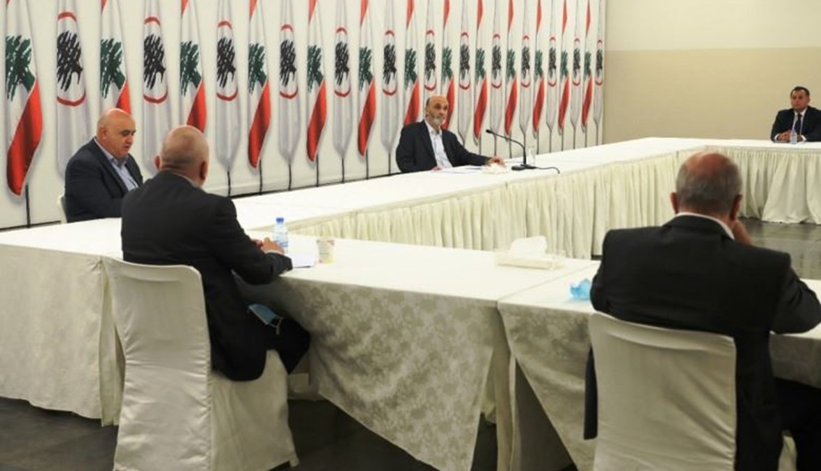 جعجع التقى وفداً من الصناعيين الزراعيين... متابعة الاتصالات مع السعودية بمسألة التصدير