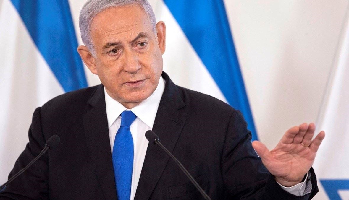 رئيس الوزراء الإسرائيلي بنيامين نتنياهو .