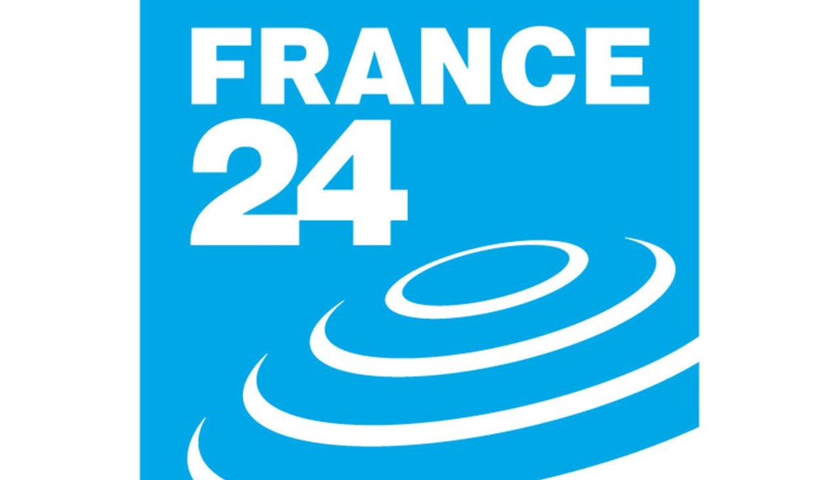 شعار قناة "فرانس 24". 