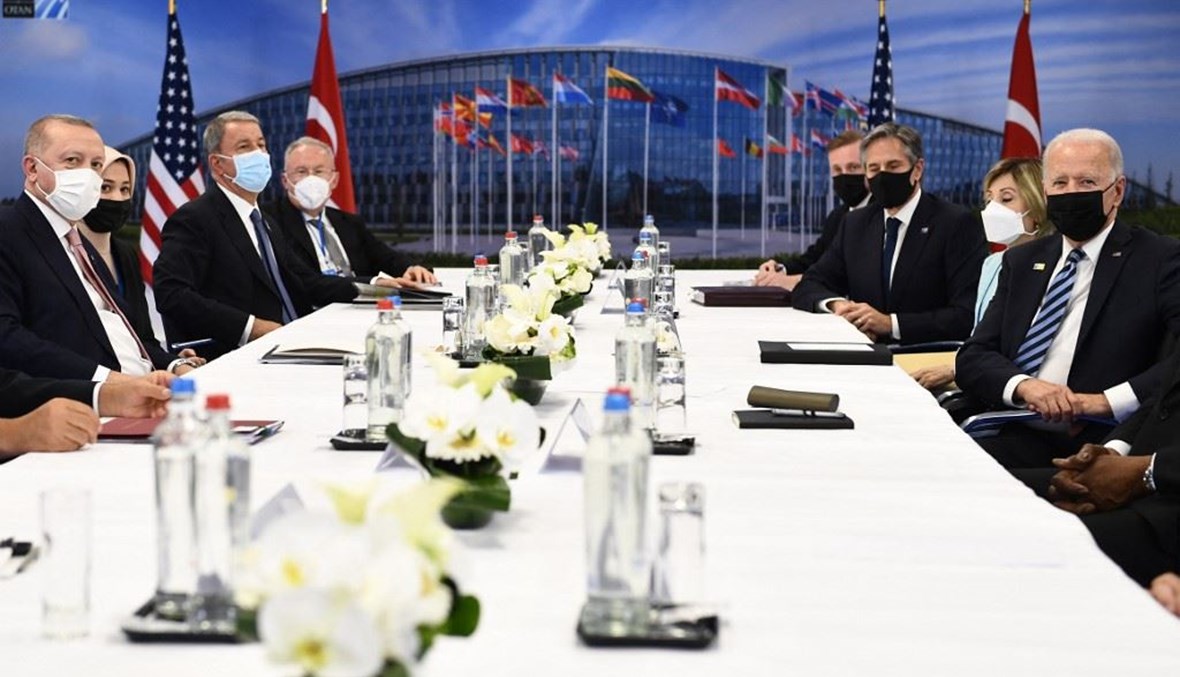 اجتماع قادة حلف "الناتو" (أ ف ب).