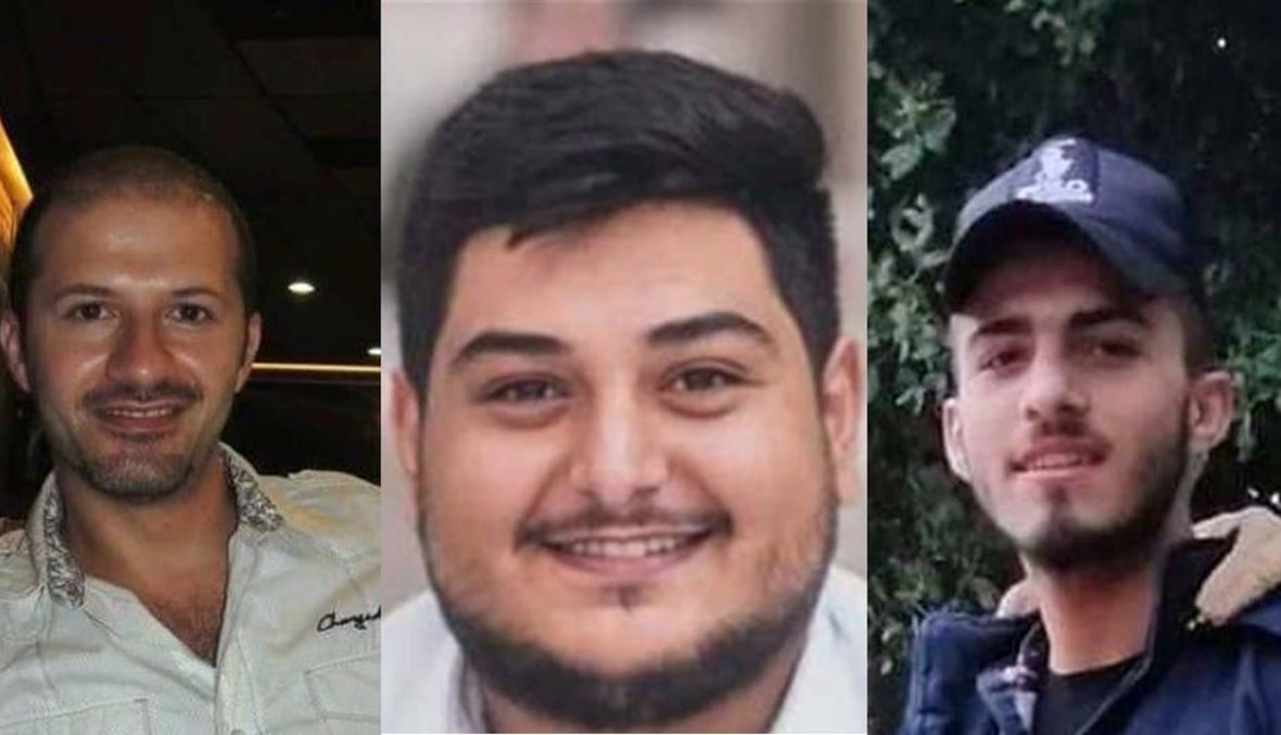 3 من ضحايا الجريمة المستفحلة في لبنان.