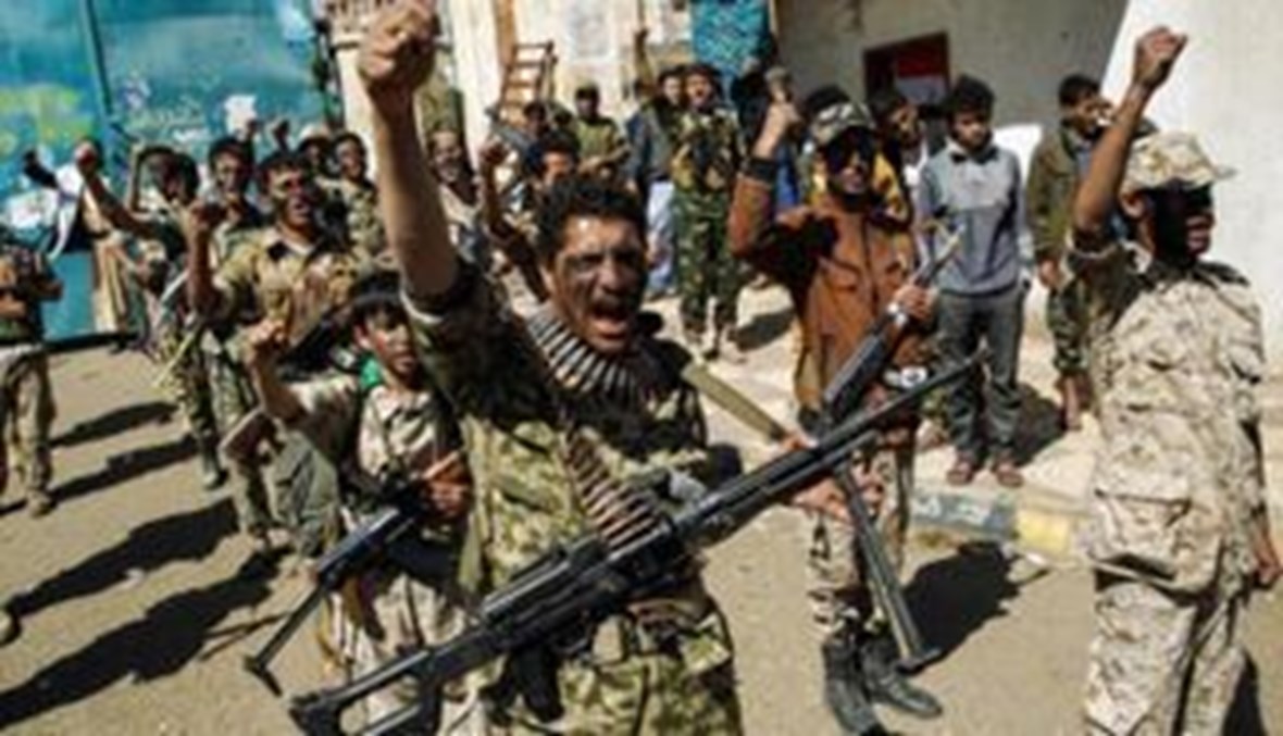 الحوثيون في صنعاء (أ ف ب).