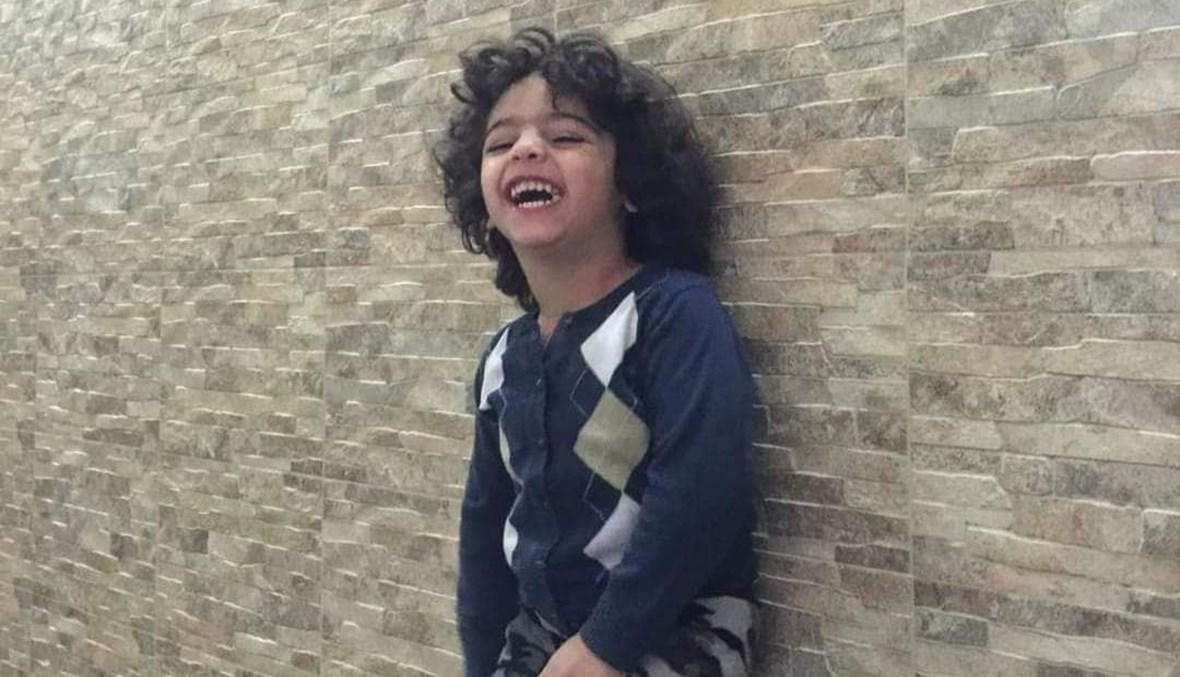 الطفل الراحل علاء رامز الشوفي.
