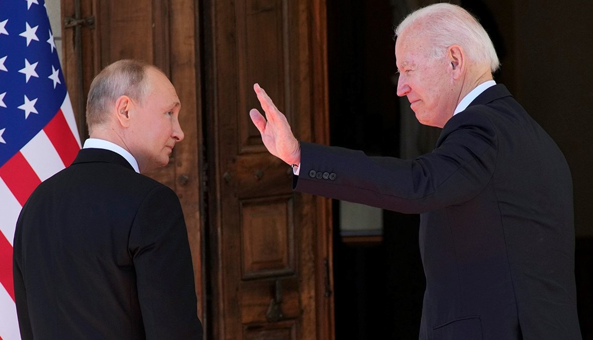 الرئيسان الأميركي جو بايدن والروسي فلاديمير بوتين يستعدان لعقد اجتماعهما في جنيف - "أ ب"