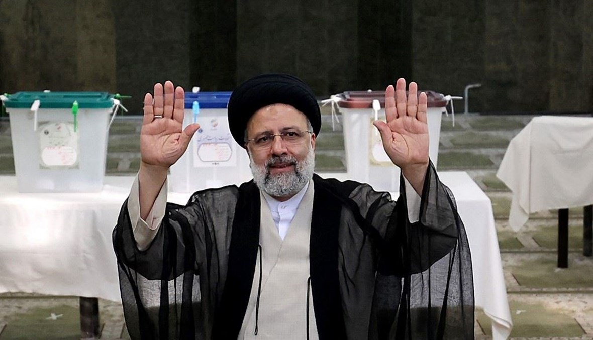 الرئيس الإيراني الجديد إبراهيم رئيسي (أ ف ب).