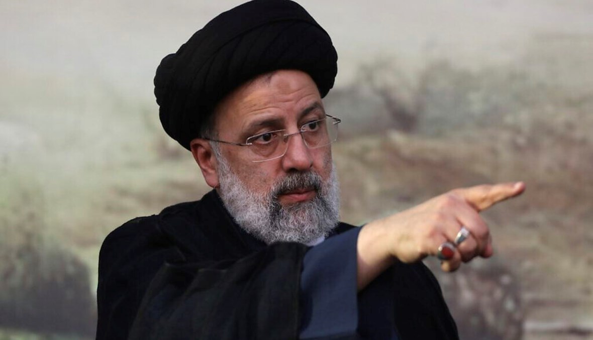 الرئيس الإيراني ابرهيم رئيسي خلال حملته الانتخابية - "أ ب"