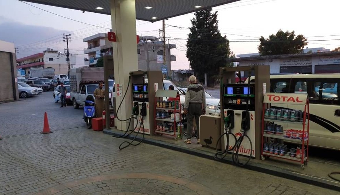 محطة وقود في طرابلس 