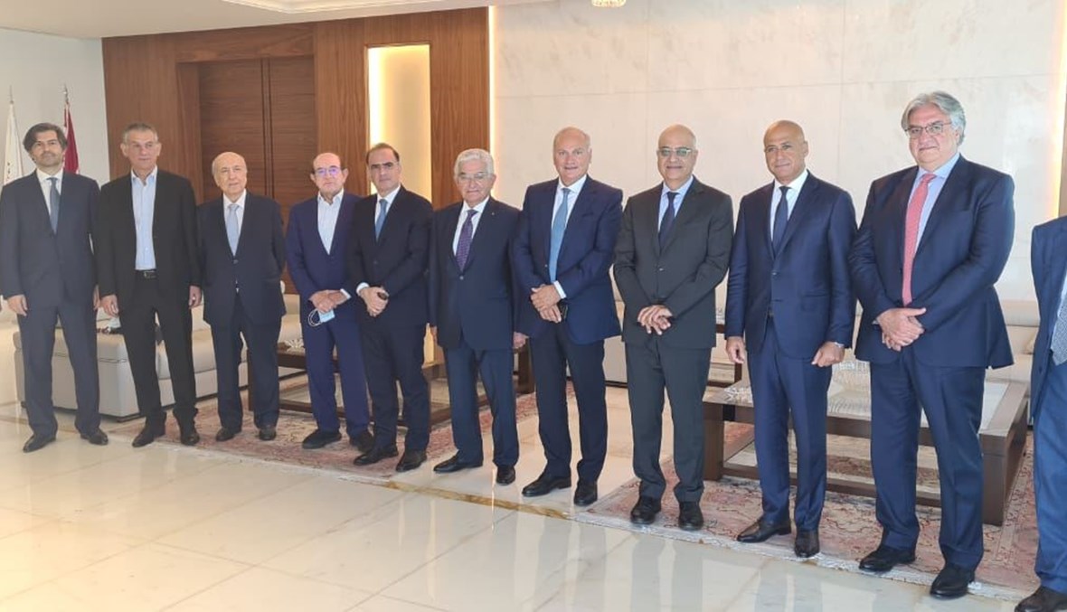 الهيئة الادارية الجديدة لجمعية مصارف لبنان.