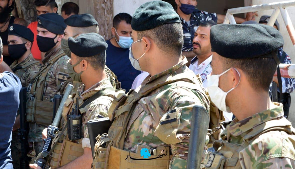 عناصر من الجيش اللبناني (حسام شبارو)