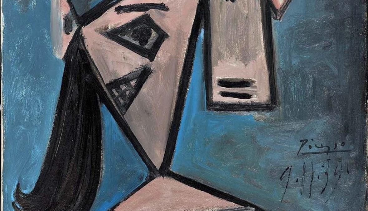 لوحة "رأس امرأة" (1939) بريشة بيكاسو