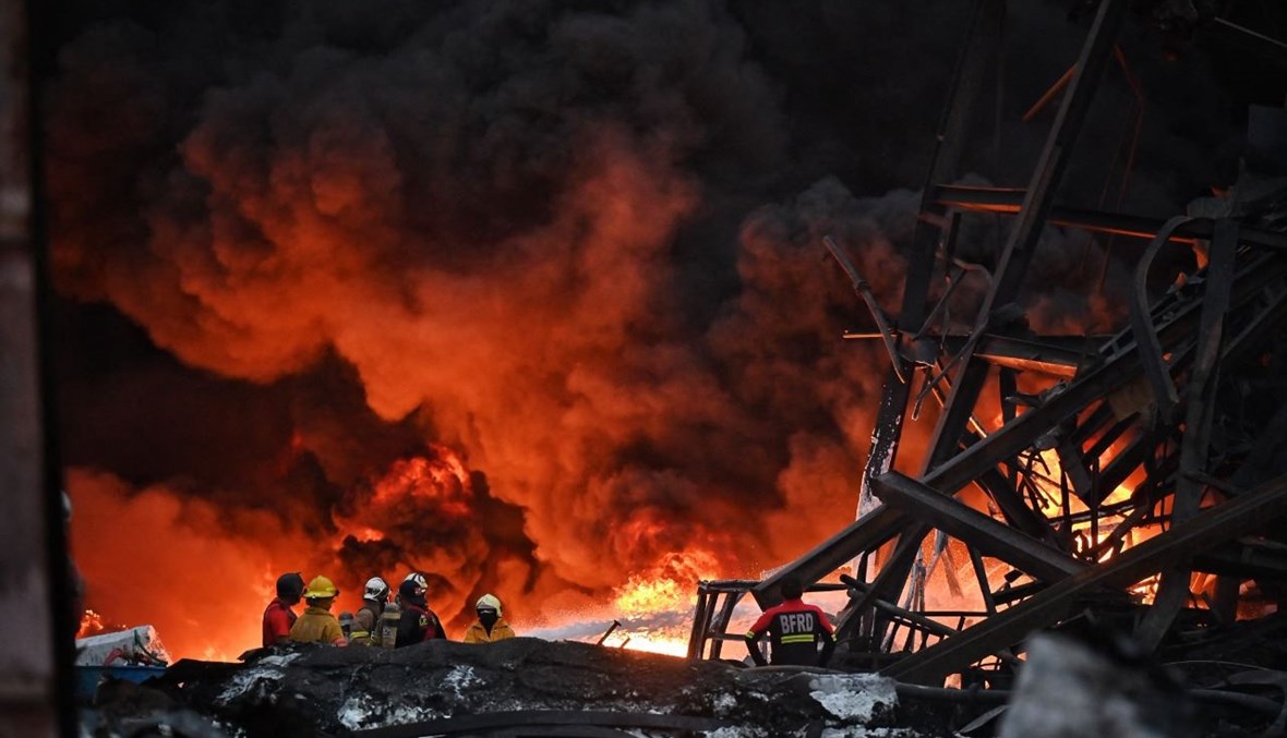 انفجار وحريق هائل في مصنع بتايلاند: إجلاء آلاف السكان، وتضرّر عشرات المنازل