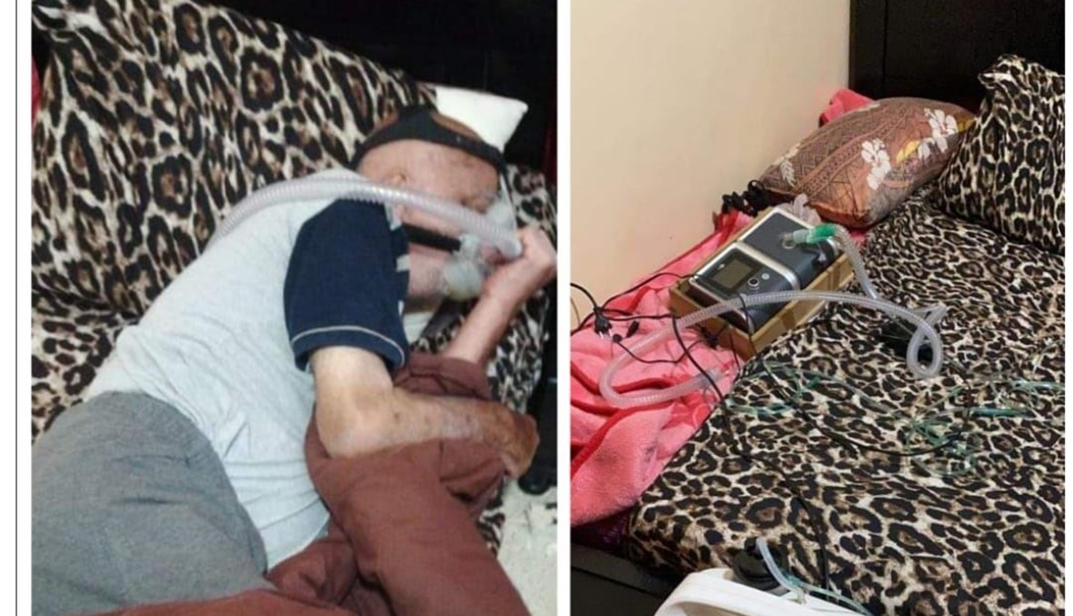 الحاج بسام هدبا دفع حياته ثمن انقطاع الكهرباء... "عم اختنق بدّي أوكسيجين!"