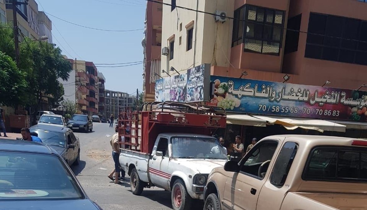 قطع الطريق في طرابلس.
