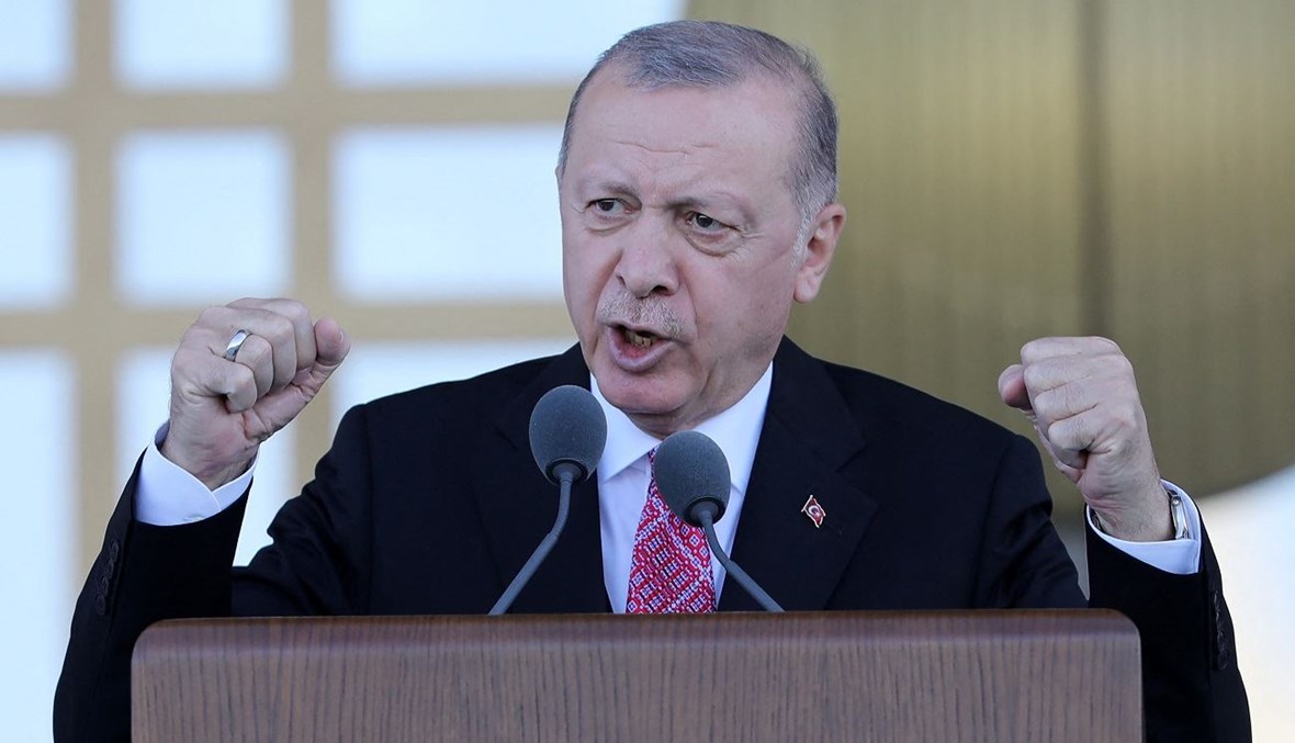 الرئيس التركي رجب طيب إردوغان (أ ف ب).