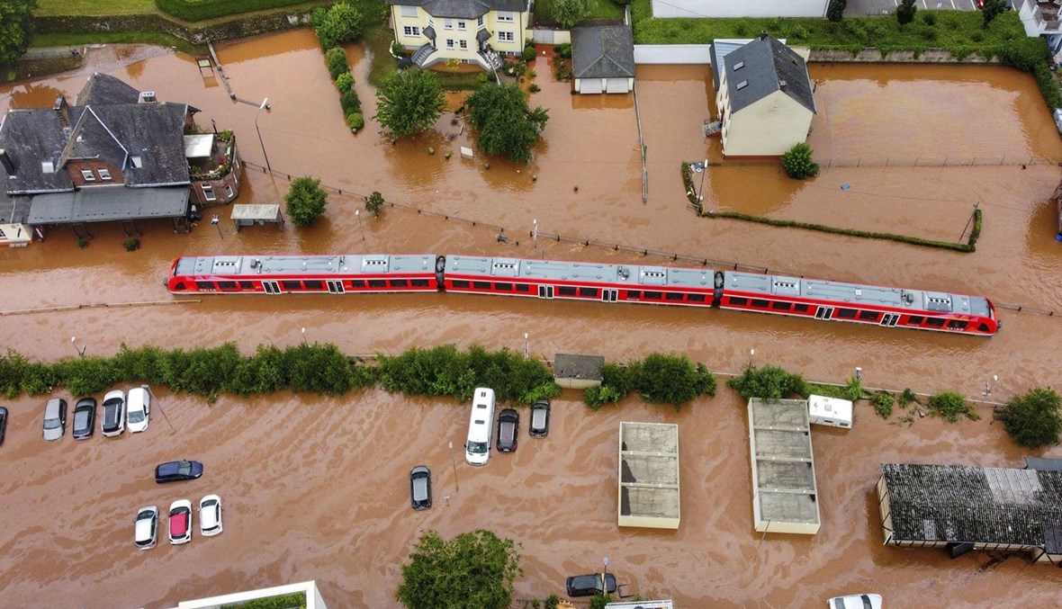 الفيضانات في ألمانيا.