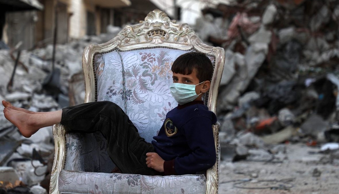 مأساة إدلب السورية (تعبيرية- أ ف ب).