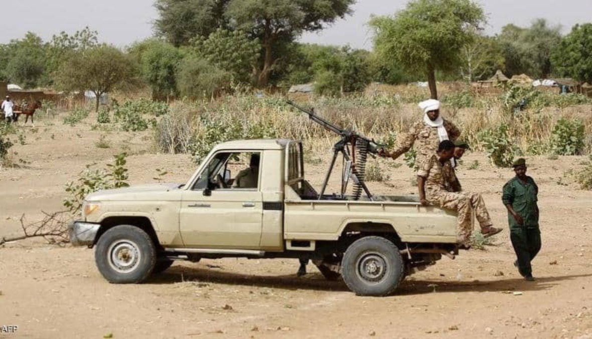 مقاتلون في دارفور 
