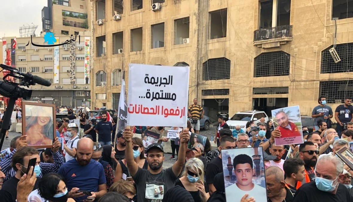 "كلنا ضحايا والمجرم واحد"... تحرّك شعبي في مرفا بيروت: نُريد العدالة (صور وفيديو)