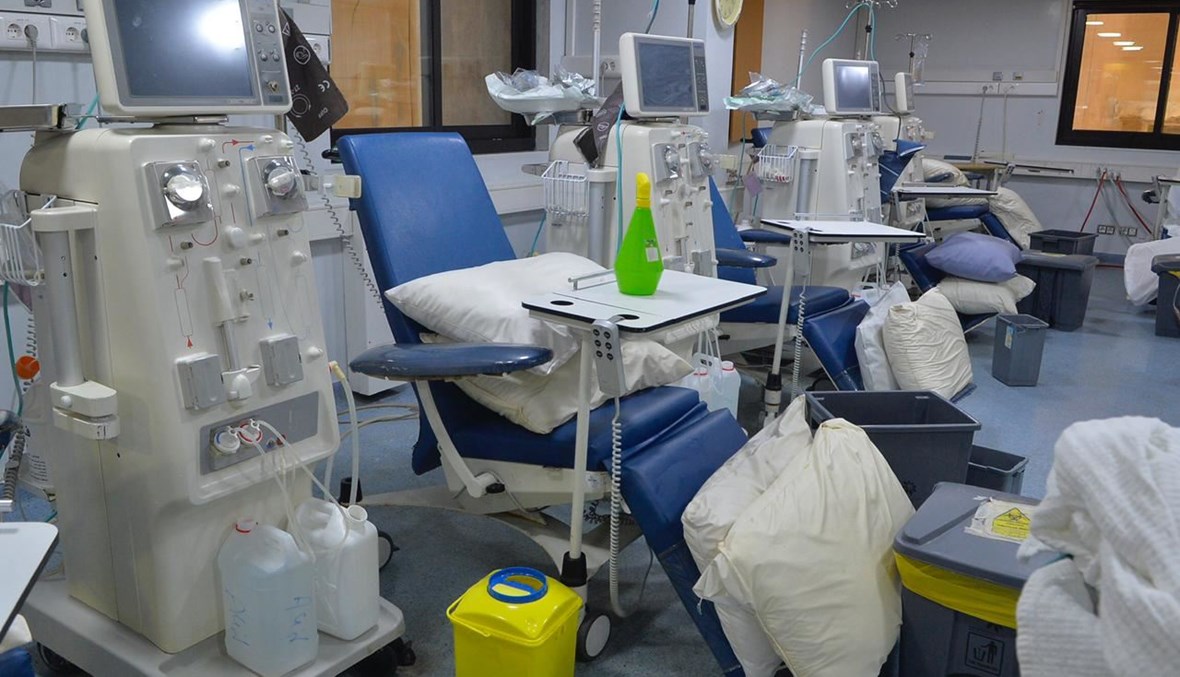 المستشفيات تستغيث (الصورة من مستشفى بهمن- نبيل اسماعيل).