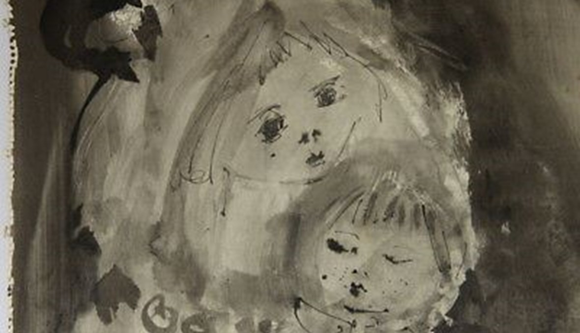 لوحة "الأم والطفلة" للرسام الفرنسي فيليب غواي.(تعبيرية)