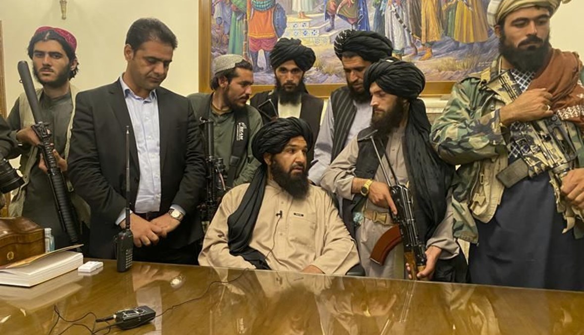 مقاتلو "طالبان" يسيطرون على القصر الرئاسي في كابول - "أ ب"