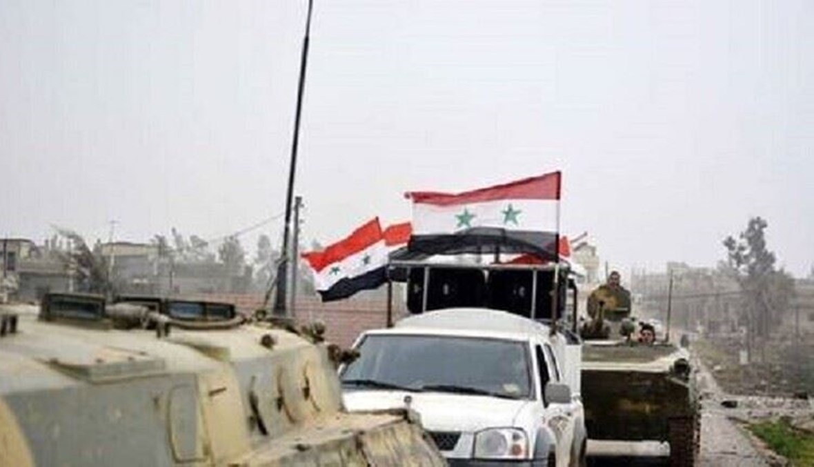 صورة من الارشيف لجنود سوريين في محافظة درعا.