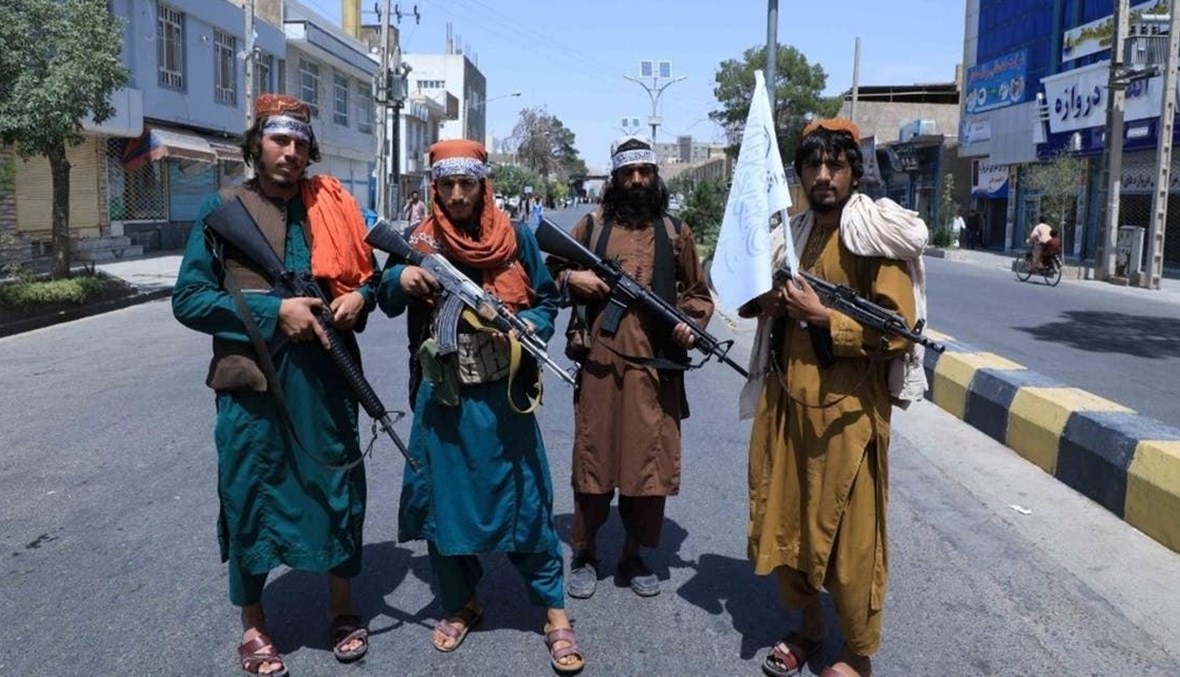 مقاتلو طالبان في مدينة كابول، أفغانستان